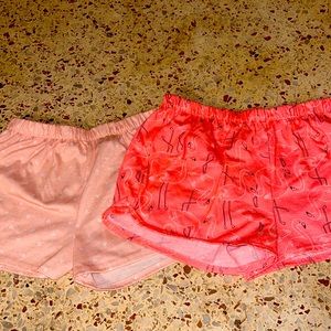 Girls pink pajama pants